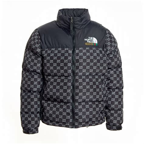 black north face gucci puffer|north face Gucci full collection.